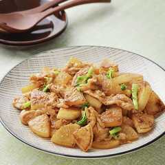 A picture of ごはんに合う！大根と豚肉の甘辛炒め.