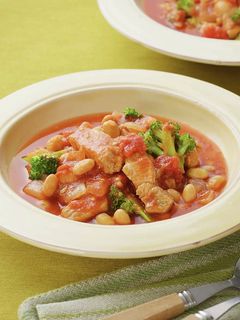 大豆と豚肉のトマト煮込み-レシピのメイン写真