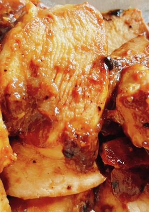 鶏胸肉のスタミナ焼き-レシピのメイン写真