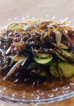 小料理店のお通し★もずくミョウガ★朝ご飯-レシピのメイン写真