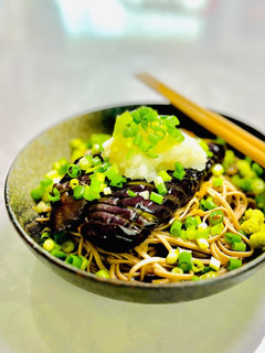 冷やしおろし茄子蕎麦-レシピのメイン写真