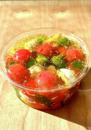 夏野菜のコンソメジュレ-レシピのメイン写真