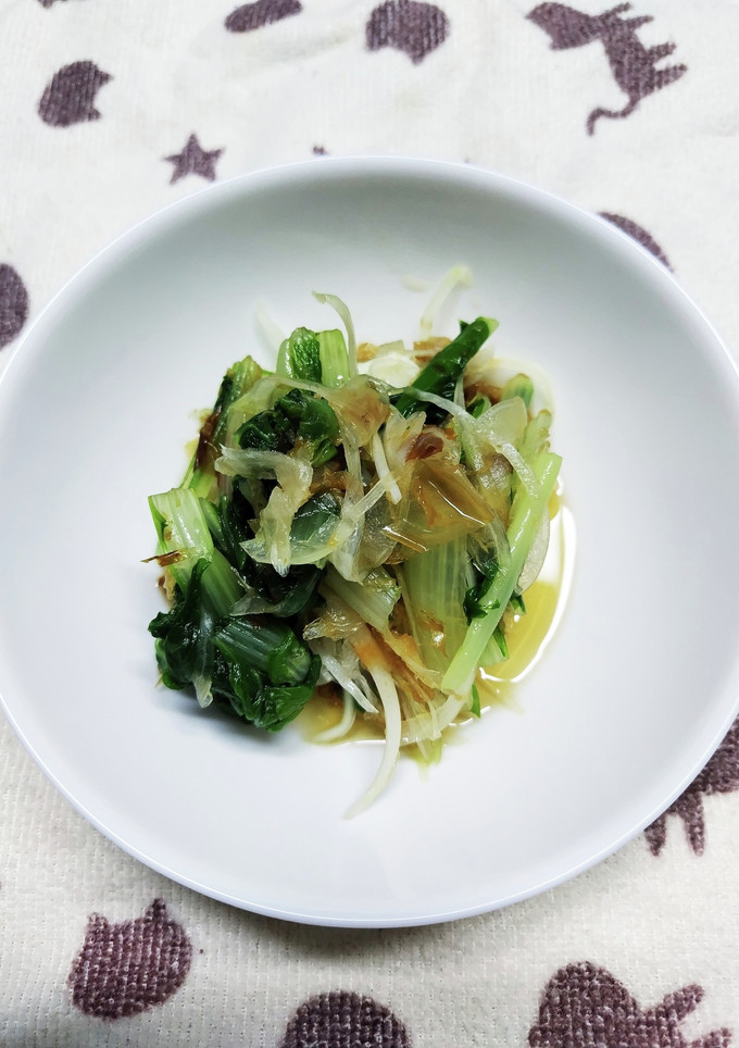 てごろ菜と玉ねぎの和えもの-レシピのメイン写真