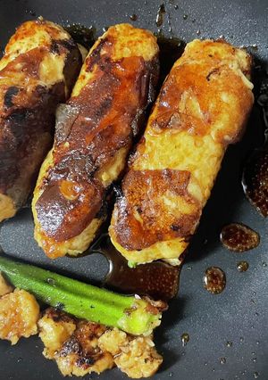 オクラチーズ肉団子-レシピのメイン写真