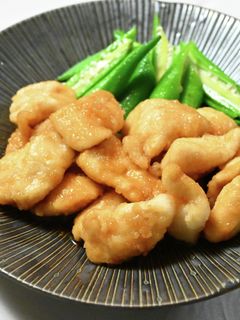 ささみの揚げびたし-レシピのメイン写真