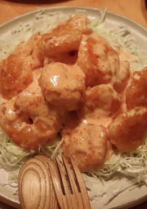 揚げ焼きで簡単☆えびマヨ-レシピのメイン写真