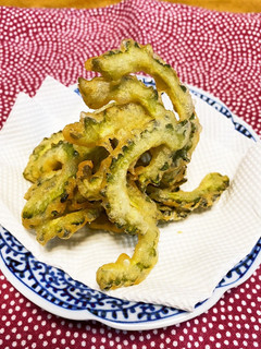 サクサク美味しいゴーヤの天ぷら♪-レシピのメイン写真