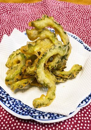サクサク美味しいゴーヤの天ぷら♪-レシピのメイン写真