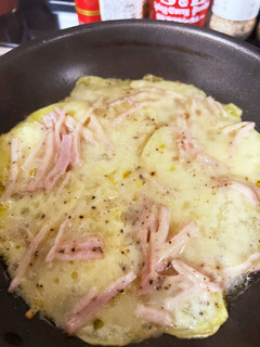 ほったらかし☆じゃが芋とハムのチーズ焼き-レシピのメイン写真