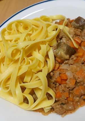 ボロネーゼを知らない人が作ったパスタ-レシピのメイン写真