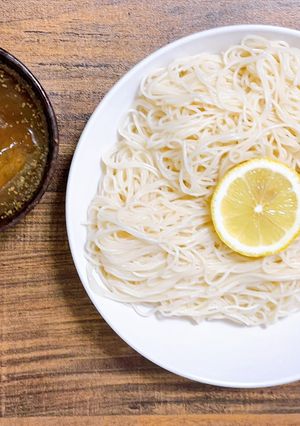 塩レモンだれのそうめん-レシピのメイン写真