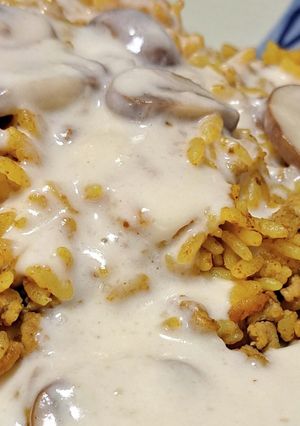 ◇給食再現◇カレーピラフホワイトソース-レシピのメイン写真