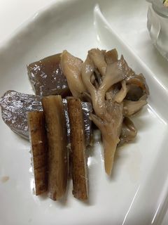 お手軽こんにゃく舞茸ごぼう煮-レシピのメイン写真
