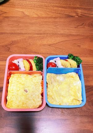 8/1 弁当 オムライス-レシピのメイン写真