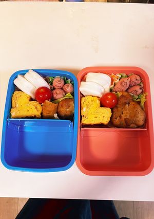 8/3 弁当 唐揚げ-レシピのメイン写真