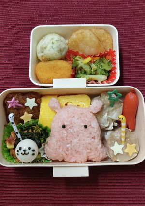 メンダコ弁当〜海の生き物キャラ弁-レシピのメイン写真