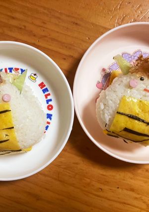 お歌でダイスキ♡鬼のパンツおにぎり-レシピのメイン写真