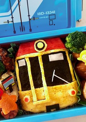 電車弁当 東京メトロ銀座線 -レシピのメイン写真