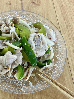 ピーマンと豚肉のさっぱり和え-レシピのメイン写真