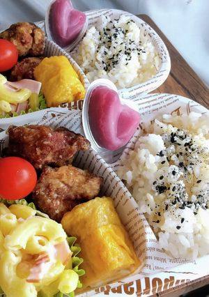 今日のお弁当☆ランチパック弁当♪No.8-レシピのメイン写真