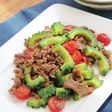 ゴーヤと牛肉のトマト炒め
