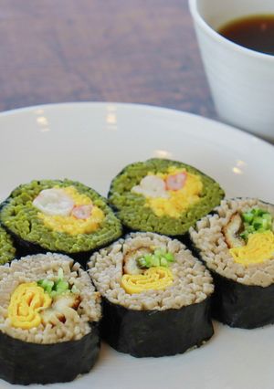 あなごとエビのそば寿司-レシピのメイン写真