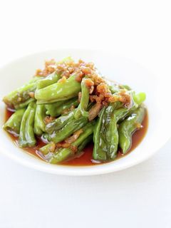 甘みがある【ししとうのバター醤油煮】-レシピのメイン写真