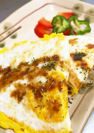 ちょっぴり洋風チックな目玉焼き-レシピのメイン写真
