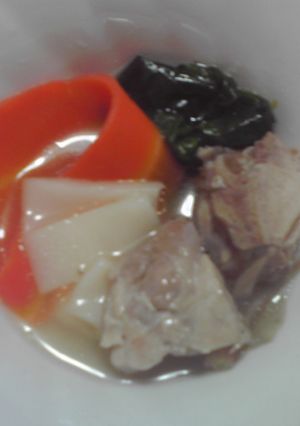 給料日前のサムゲタン風しゃぶしゃぶ-レシピのメイン写真