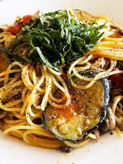 茄子とフレッシュトマトのパスタ-レシピのメイン写真