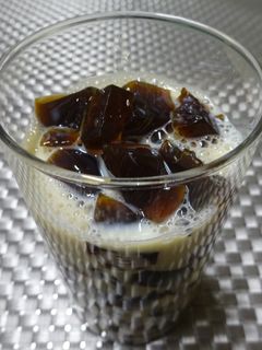 コーヒー寒天入りミルク-レシピのメイン写真
