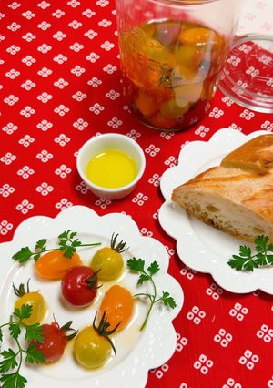 カラフルミニトマトのマリネサラダ-レシピのメイン写真
