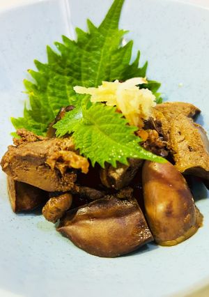 貧血 鉄分不足にはコレ!鶏のきも煮-レシピのメイン写真