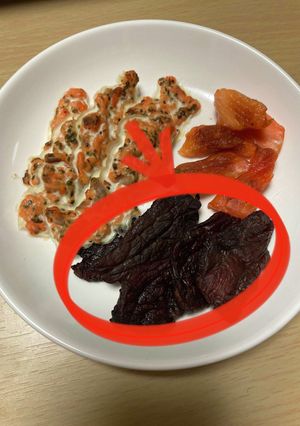 犬も人間も食べれるビーフジャーキー-レシピのメイン写真