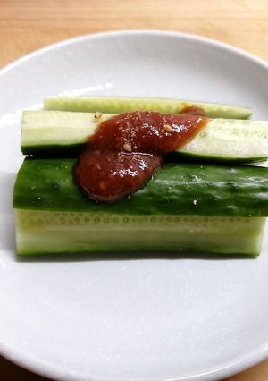 きゅうりの味噌田楽-レシピのメイン写真