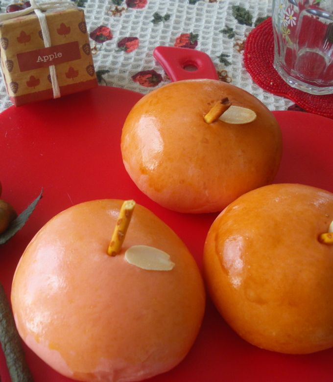 ❤秘密にしたい我が家の可愛いりんごパン❤ by mzhroom 【クックパッド