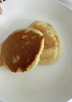 離乳食完了期 豆腐パンケーキ-レシピのメイン写真