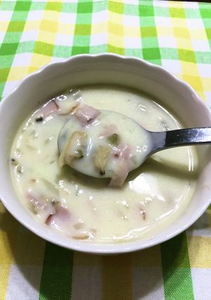 缶詰でカンタンあさりのクリームスープ♪-レシピのメイン写真