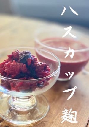 【北海道簡単天然ハスカップ麹】JWT-レシピのメイン写真