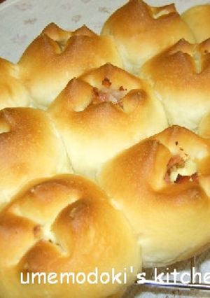 チーズとベーコン入り☆ちぎりパン-レシピのメイン写真