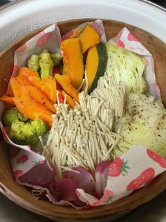 蒸し野菜 ダイエットに-レシピのメイン写真