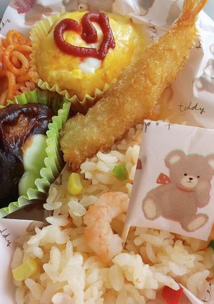 今日お弁当☆ランチパック弁当♪No.9-レシピのメイン写真