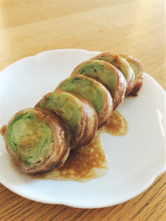シンプルで美味!キャベツの豚バラ肉巻き-レシピのメイン写真