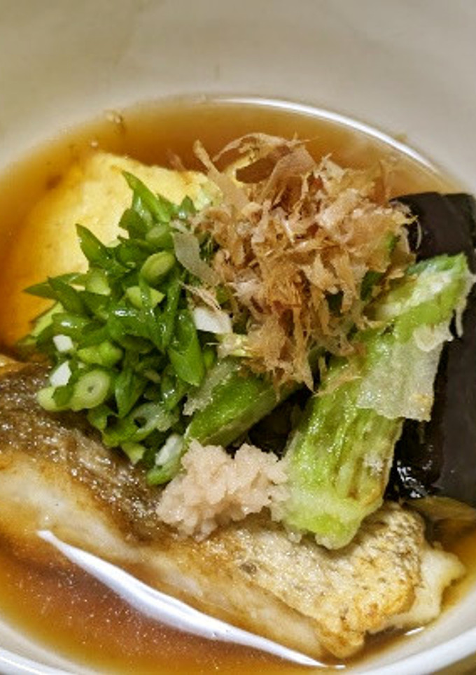鯛と豆腐の米粉揚げ出し 小麦粉不使用-レシピのメイン写真
