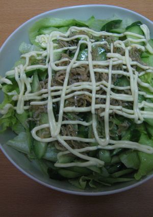 しらすとレタスのサラダ-レシピのメイン写真