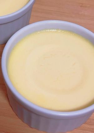 生クリームでねっとりプリン★カラメルなし-レシピのメイン写真