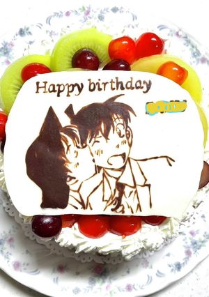名探偵コナン　誕生日ケーキ3-レシピのメイン写真