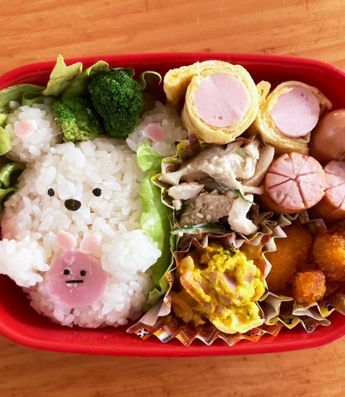 すみっコぐらし♡キャラ弁-レシピのメイン写真