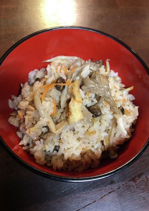 生姜香る♪きのこ炊き込みご飯-レシピのメイン写真