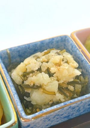 だしがら活用♪昆布佃煮の和風ポテトサラダ-レシピのメイン写真